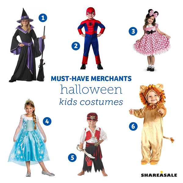 Must-Have Merchants: Halloween For Kids - ShareASale Blog