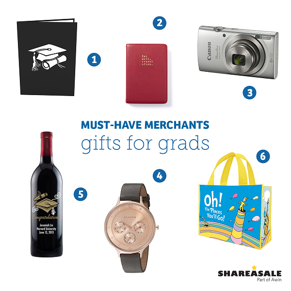 Must-Have-Merchants: Gifts For The Graduate - ShareASale Blog